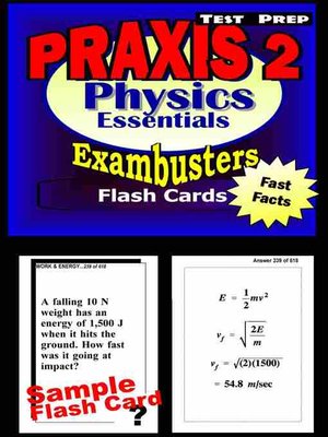 cover image of PRAXIS 2 Physics Test&#8212;PRAXIS General Science Flashcards&#8212;PRAXIS 2 Prep Exam Workbook